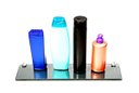Ver imagem 2 de Porta Shampoo Reto em Vidro Refletivo Lapidado - Aquabox - 40cmx9cmx8mm