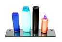 Ver imagem 2 de Porta Shampoo Reto em Vidro Refletivo Lapidado- Aquabox - 40cmx9cmx8mm