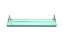 Ver imagem 1 de Porta Shampoo Reto em Vidro Verde Lapidado - Aquabox - 40cmx9cmx8mm