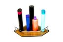 Ver imagem 2 de Porta Shampoo Canto Reto em Vidro Bronze Lapidado - Aquabox - 25cmx25cmx8mm