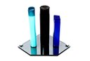 Ver imagem 2 de Porta Shampoo Canto Reto em Vidro Refletivo Lapidado - Aquabox - 20cmx20cmx8mm