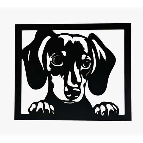 Cãozinho na Janela - Decoração:yellow