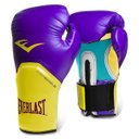 Ver imagem 2 de Luva de Boxe Pro Style - Roxa/Amarela - Everlast 14 OZ