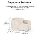 Ver imagem 4 de Capa e Protetor de Sofá Exclusivo 1 Lugar em Acquablock Impermeável