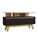 Ver imagem 1 de Rack Rubi 1.2 Cinamomo com Preto Fosco - Bechara
