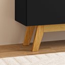 Ver imagem 3 de Rack Rubi 1.2 Cinamomo com Preto Fosco - Bechara