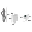 Ver mais imagens de Penteadeira Compacta com Espelho e Baú Pe2007 