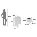 Ver mais imagens de Penteadeira Compacta com Espelho e Baú Pe2007