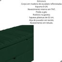 Ver imagem 2 de Calçadeira Baú Sapateira 140cm Ayla Veludo Tampo Reto