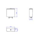 Ver imagem 2 de Caixa Acoplada Marrom Fosco Quadra Polo Unic Piano Duo Mfsc Gl Cd.21f.gl.22 Deca