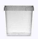 Ver imagem 3 de Potes Quadrados Bolo No Pote Plástico 220ml Lacre - 100 Potinhos Plast