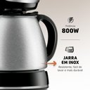 Ver imagem 4 de Cafeteira Elétrica Mondial Dolce Arome C-37ji-30x Cafeteira-127v-preto/inox