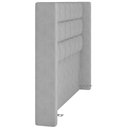 Ver mais imagens de Kit Cabeceira Cama Box Casal 140 Cm Paris com Puff Recamier Itália Linho Cinza Claro - Lyam Decor