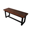 Ver imagem 2 de Banco Madri - Ferro e Madeira 