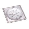 Grelha Moldenox 118A quadrada 10 x 10cm inox 304 com caixilho - 1