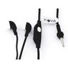 Fone de Ouvido Preto com Microfone para Celular Inova - 1