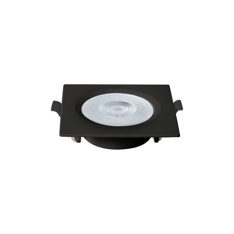 Spot de Led Blumenau Slim Quadrado 6w Bivolt 3000k Luz Amarela