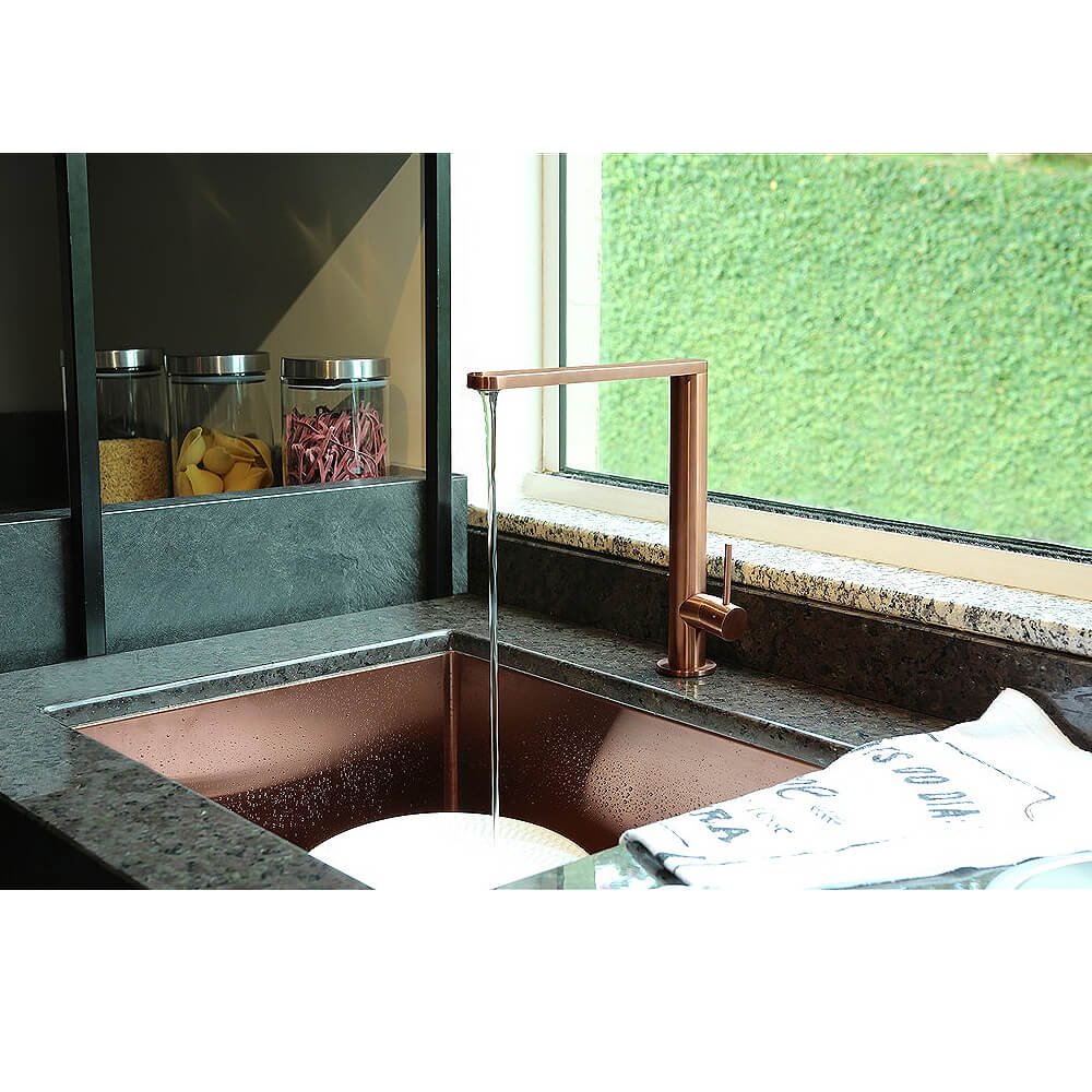 Misturador Monocomando Primaccore 166 Rose Gold Debacco - 2