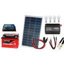 Ver imagem 1 de Kit Gerador De Energia Solar Off Grid 60wp