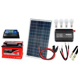 Kit Gerador De Energia Solar Off Grid 60wp - 1