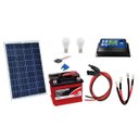 Ver imagem 1 de Kit Gerador de Energia Solar 30Wp - Gera até 97Wh/dia