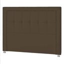Ver imagem 4 de Cabeceira Queen Catania P04 160 Cm Suede Marrom Tca 942