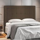Ver imagem 6 de Cabeceira Queen Catania P04 160 Cm Suede Marrom Tca 942