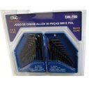 Ver imagem 3 de Jogo De Chaves Allen Em Milímetros E Polegadas 30 Peças