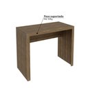 Ver imagem 3 de Mesa de Escritório 90 cm - Nogal