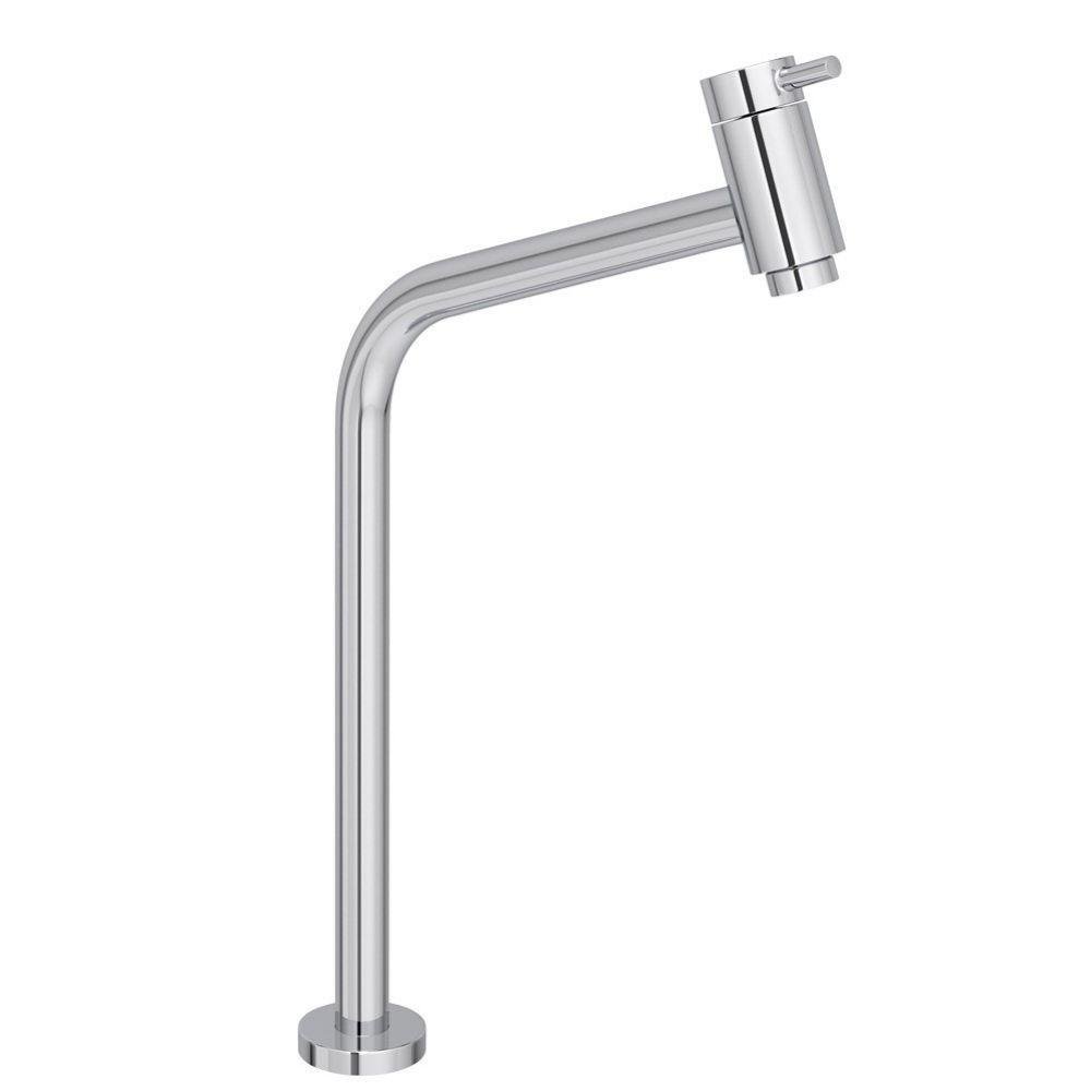 Cuba De Vidro Rt 34 cm Torneira Link + Válvula Dourada - 4