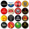 Kit 16 Placas Decorativas Mdf Bebidas Cervejas 30 cm redonda - 1