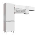 Ver imagem 2 de Cozinha Compacta Ébano 3 Peças com Paneleiro Único Chf (Não Acompanha Balcão)