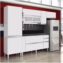 Ver imagem 1 de Cozinha Compacta Ébano 3 Peças com Paneleiro Único Chf (Não Acompanha Balcão)