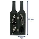 Ver imagem 2 de Kit Acessórios Vinho 5 Peças Saca Rolhas Abridor Dosador