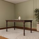 Ver imagem 2 de Mesa de Jantar Rubi 1,60 Madeira Pinus Café - Finestra