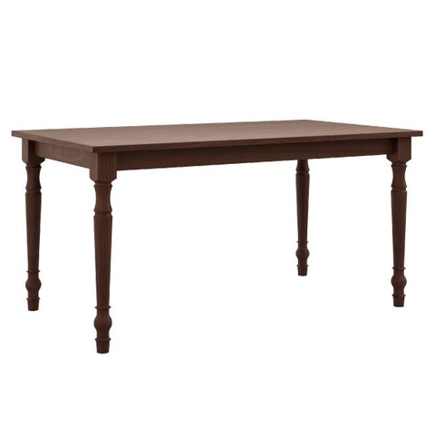 Mesa de Jantar Rubi 1,60 Madeira Pinus Café - Finestra