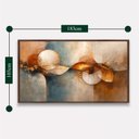 Ver imagem 6 de Quadro Abstrato Ciclos da Vida - Moderno 183x103 cm