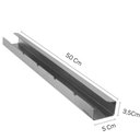 Ver imagem 3 de Suporte de Espeto para Churrasqueira em Inox Flutuante 50x5cm