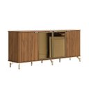 Ver imagem 2 de Buffet Neon Float 4 Portas 100% MDF com Vidro Reflecta e LED Canella