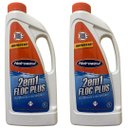 Ver imagem 1 de Kit 2 Floc Plus 2x1 Clarificante Decantador Hidroazul 1 Lt