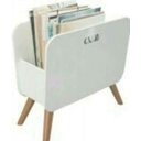 Ver imagem 1 de Porta Revista Decorar Sala Casa Revisteiro Pé de Madeira Top