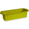 Forma De Silicone Para Pão, Bolo - Retangular - Verde - 2