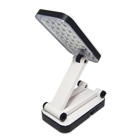 Luminária De Mesa Articulada 24 Leds Recarregável Abajur DPLED-5S LED-666