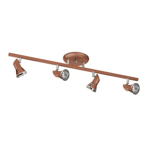 Spot Sobrepor Trilho 5704 em Alumínio Cobre - 70 x 16,5cm