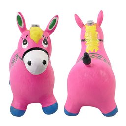 Cavalinho Upa Upa Musical de Borracha Pula Pula - Menina - 4