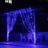 Cortina Led Azul 3x3m com 320 Leds 127v - 2