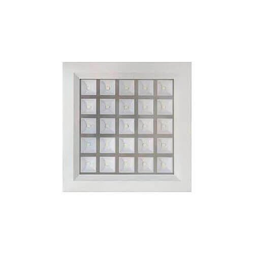 Luminária Painel Plafon LED Colméia 25W Branco Frio 6000K - 2