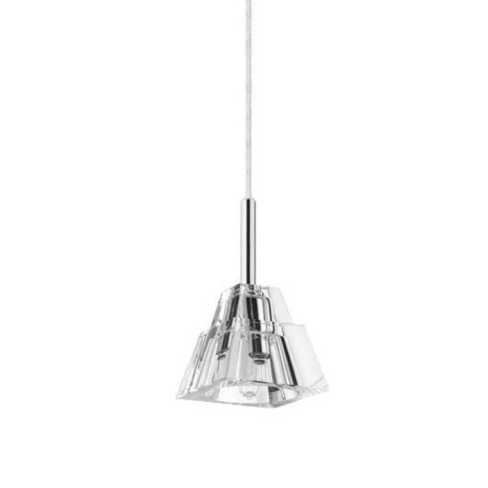 Lustre Pendente Cristal Piramide 40w Bancada Sala Alz24 - 1