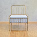 Ver imagem 4 de Cama de Ferro Patente Solteiro - Ouro Velho Icamas