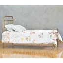 Ver imagem 3 de Cama de Ferro Patente Solteiro - Ouro Velho Icamas